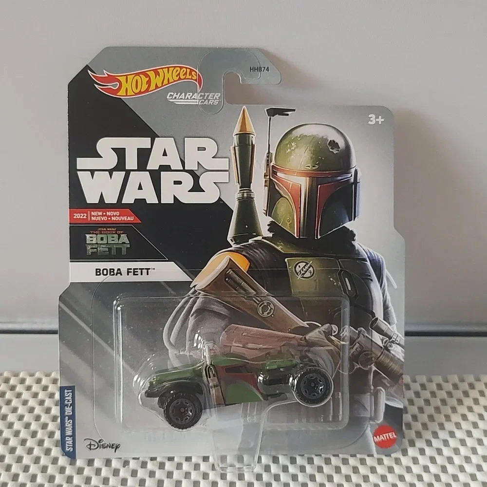 Hot Wheels Character Cars Star Wars Boba Fett Die-Cast The Book of Boba Fett NWT